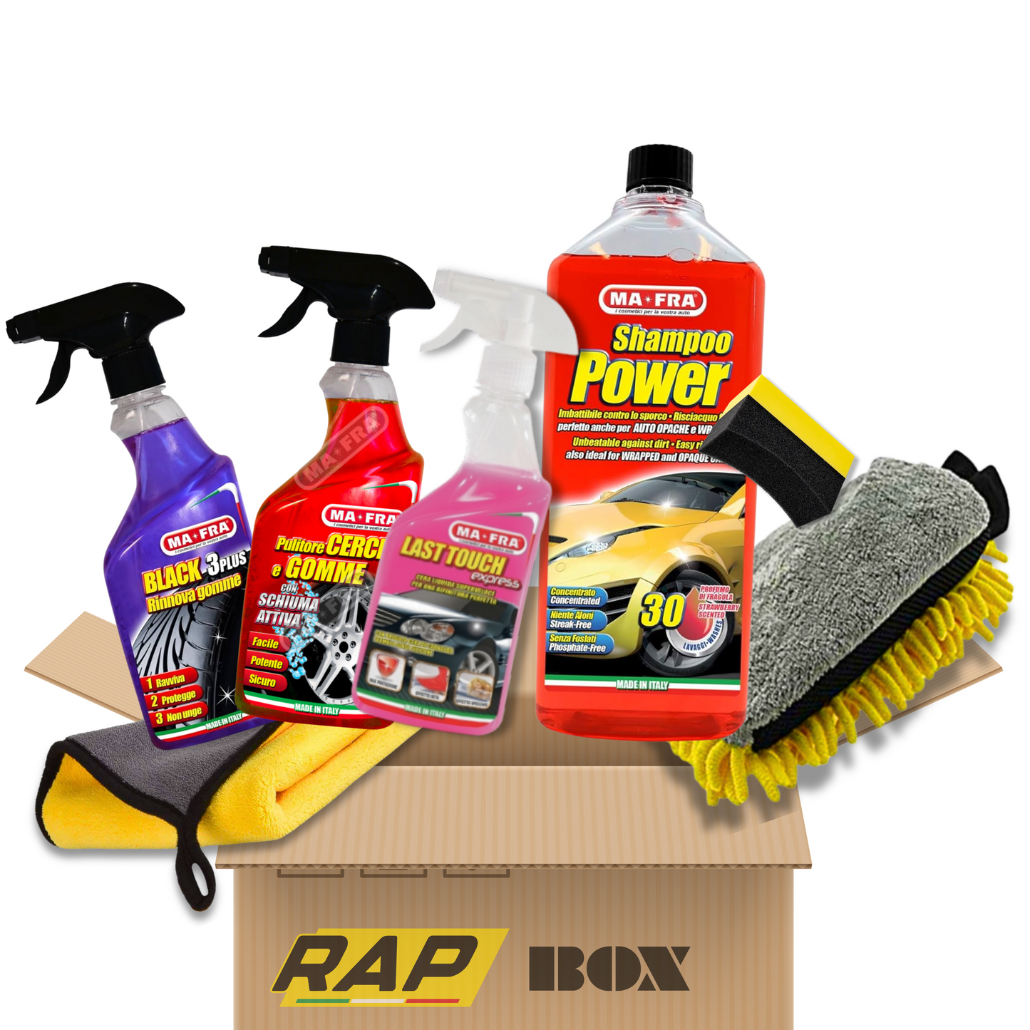 RAP BOX - Lavaggio Facile