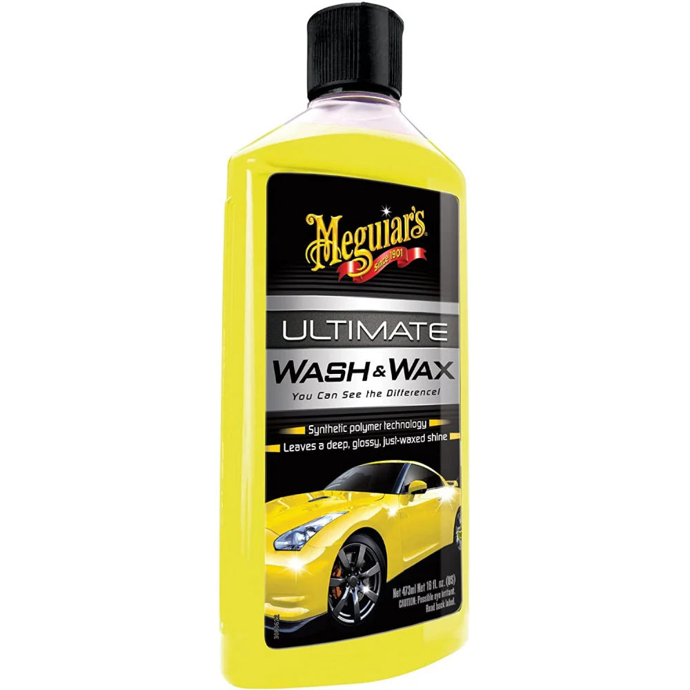 Meguiar's: Meguiar's Ultimate Wash & Wax | Shampoo con cera | 473ml