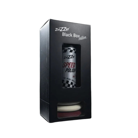 ZviZZer Black Box | Speed Polish + 3 UFO Pads da 125mm