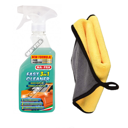 Mafra: Fast Cleaner 3in1 + Panno asciugatura | Quick detailer