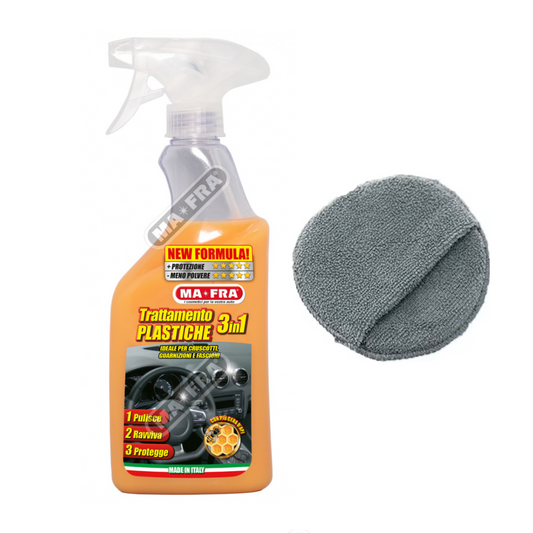 Mafra: Trattamento plastiche 3in1 + Pad applicatore