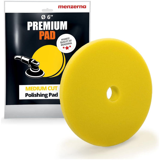 Menzerna: Tampone Medio giallo Ø 150x30 mm