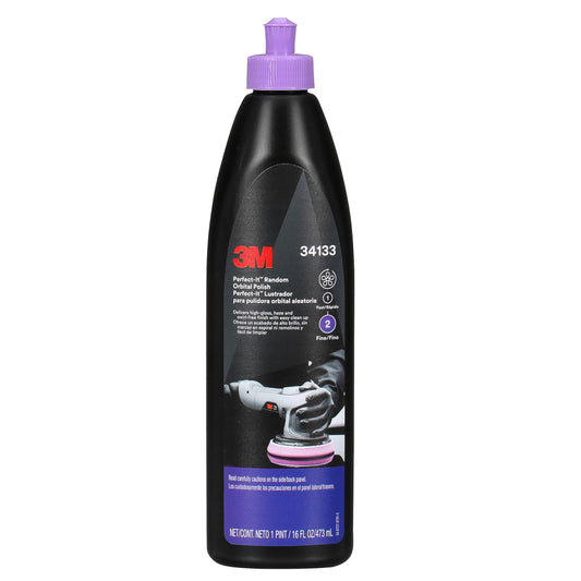 3M: Polish Perfect-it Fine | Per lucidatrice rotorbitale | Viola | 473 ml