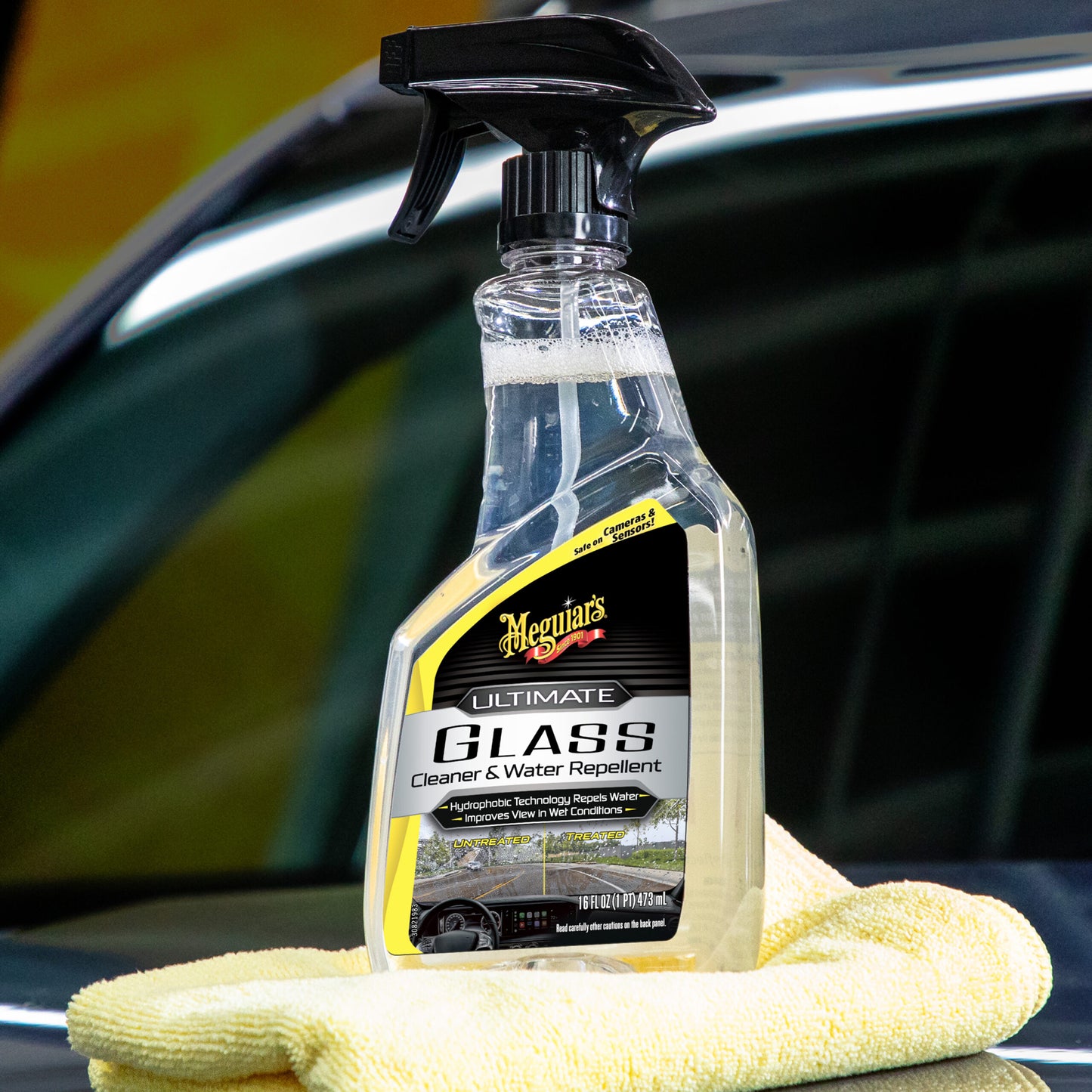 Meguiar's: Ultimate glass cleaner & Water repellent