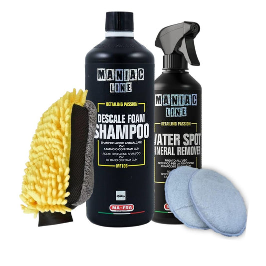 Kit Anticalcare | Kit per rimozione depositi minerali da carrozzeria e vetri