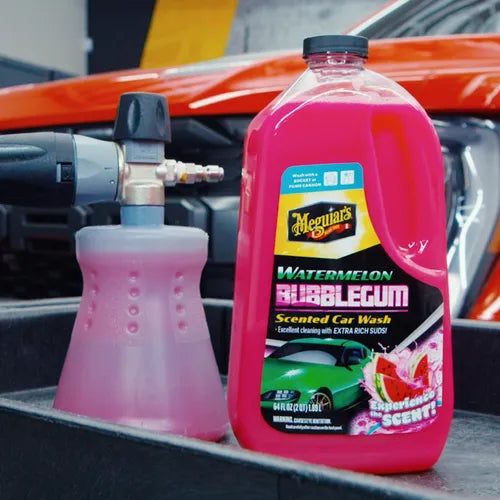 Meguiar's: Watermelon Bubblegum Wash | Shampoo + prelavaggio schiumogeno