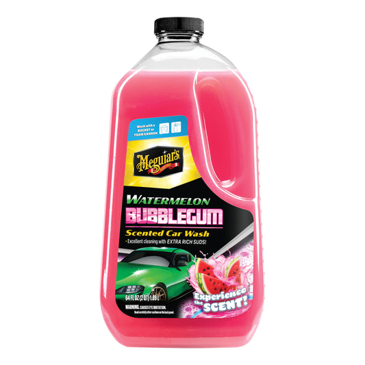 Meguiar's: Watermelon Bubblegum Wash | Shampoo + prelavaggio schiumogeno
