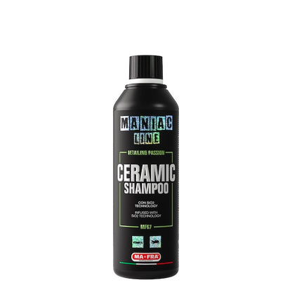 Maniac Line: Ceramic Shampoo | Lava, sigilla e protegge