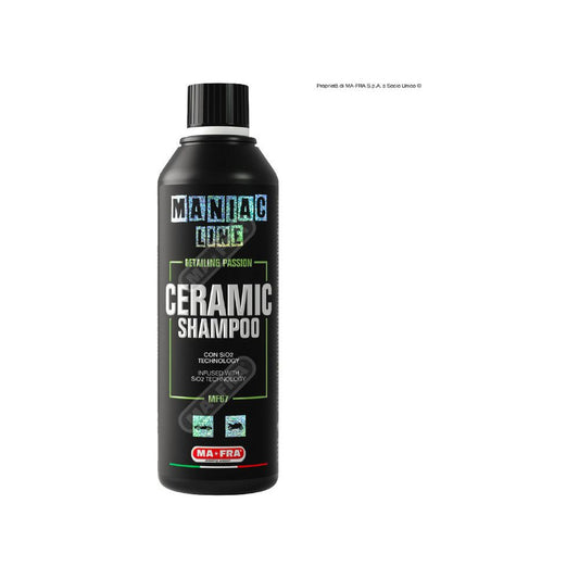 Maniac Line: Ceramic Shampoo | Lava, sigilla e protegge