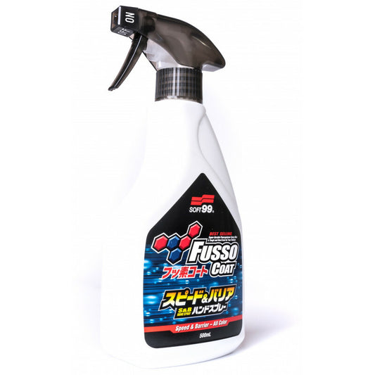 Soft99: Fusso Spray | Fusso Coat Speed & Barrier | Sigillante liquido PTFPE