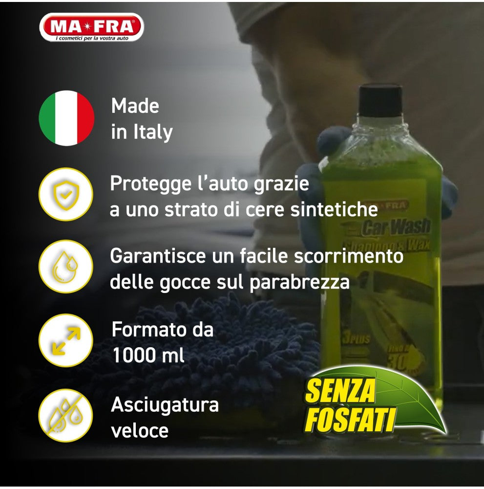 Mafra: Car Wash Shampoo e Cera