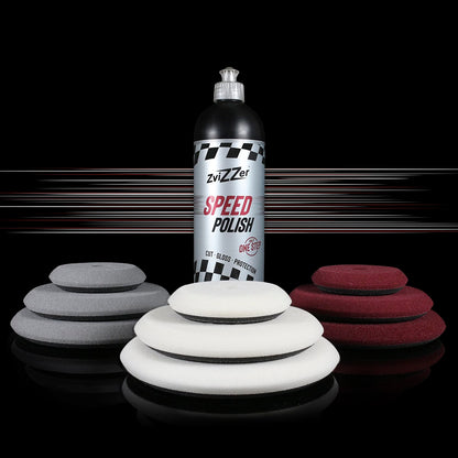 ZviZZer Black Box | Speed Polish + 3 UFO Pads da 125mm